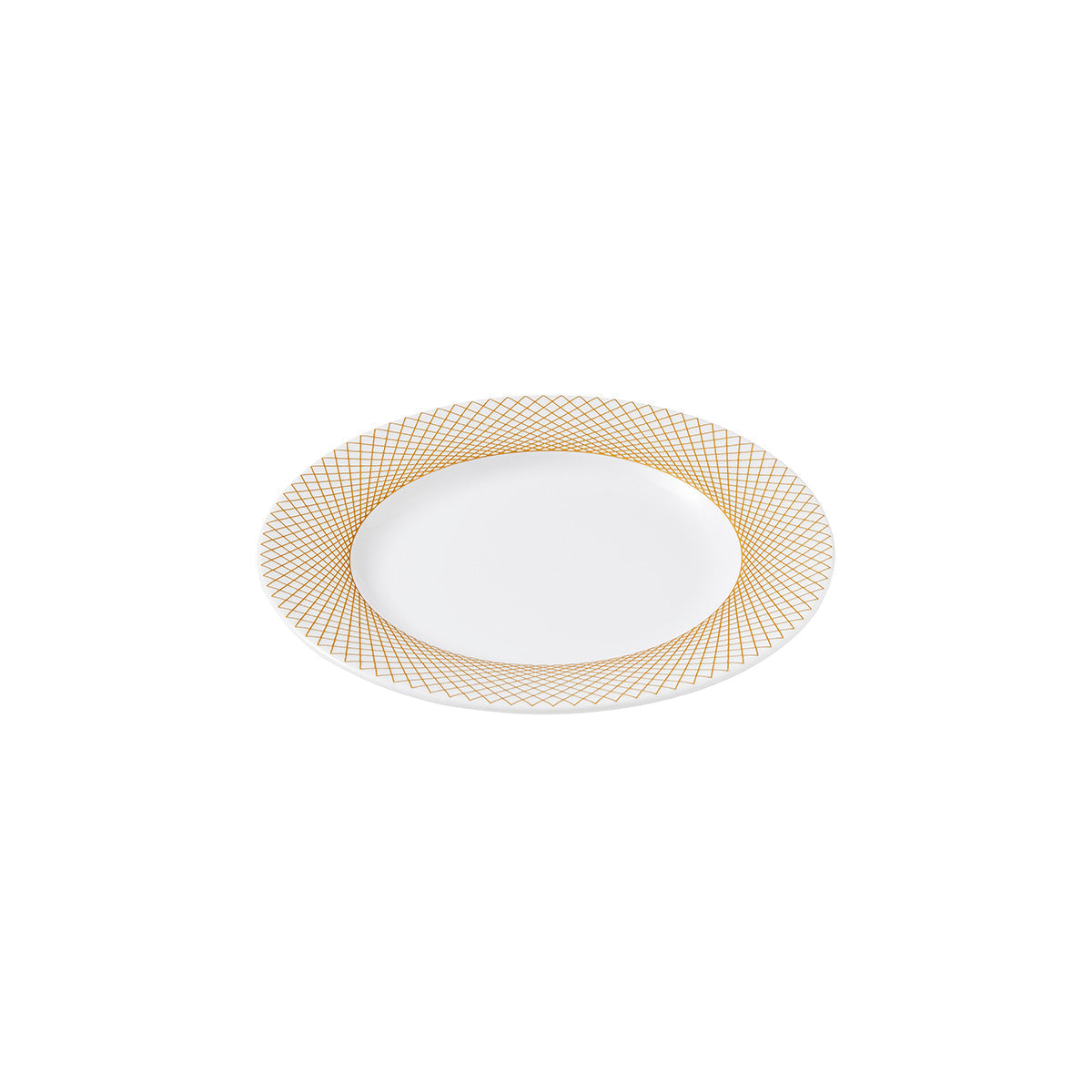 Degrenne Collection Graphique Classique Gold round bread plate: 5.91 inches