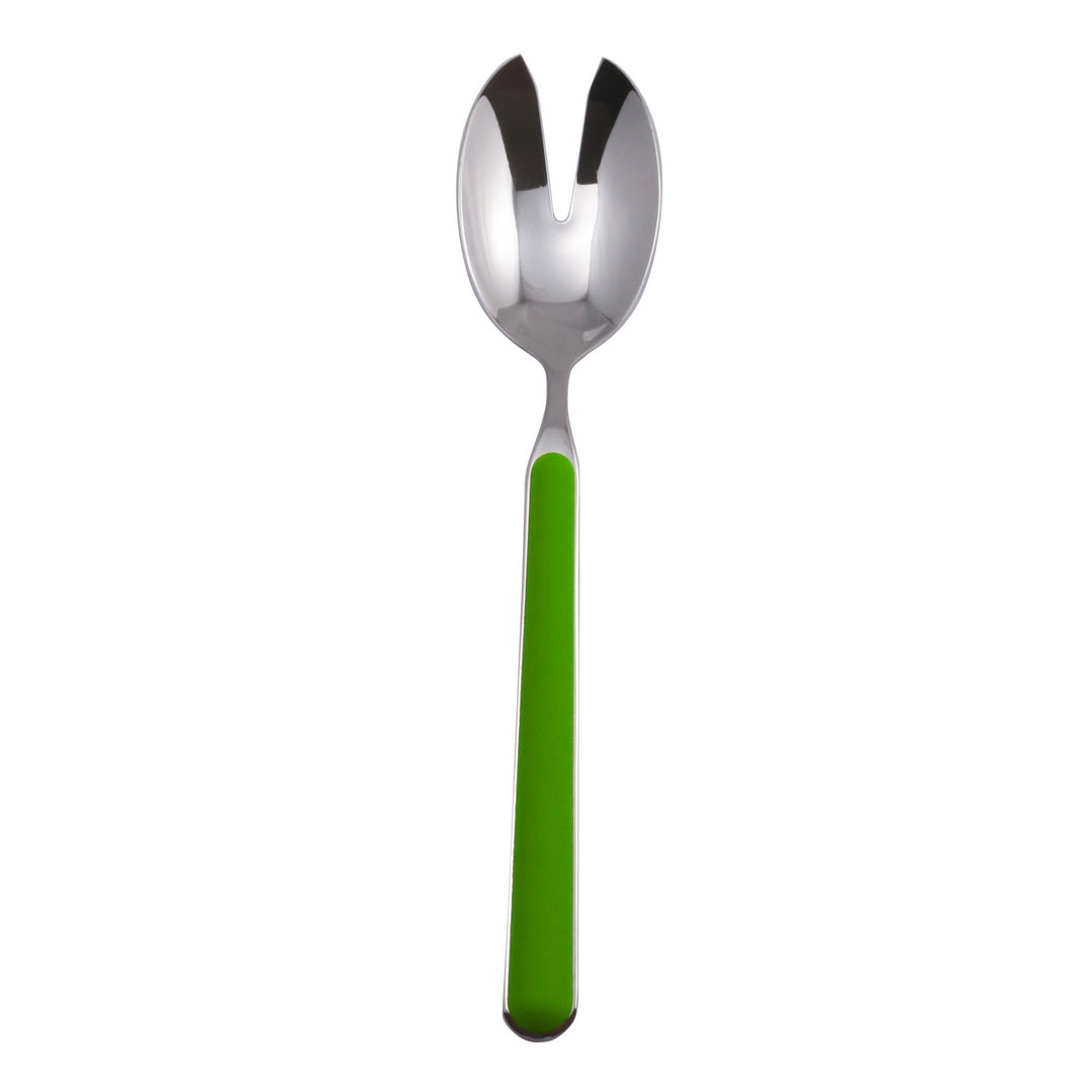 Salad Fork Apple Green