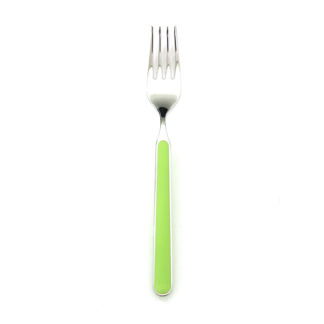Table Fork Acid Green