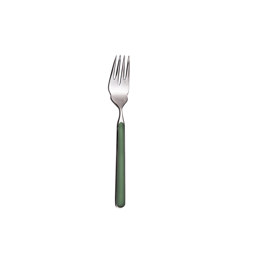 Table Fish Fork Green