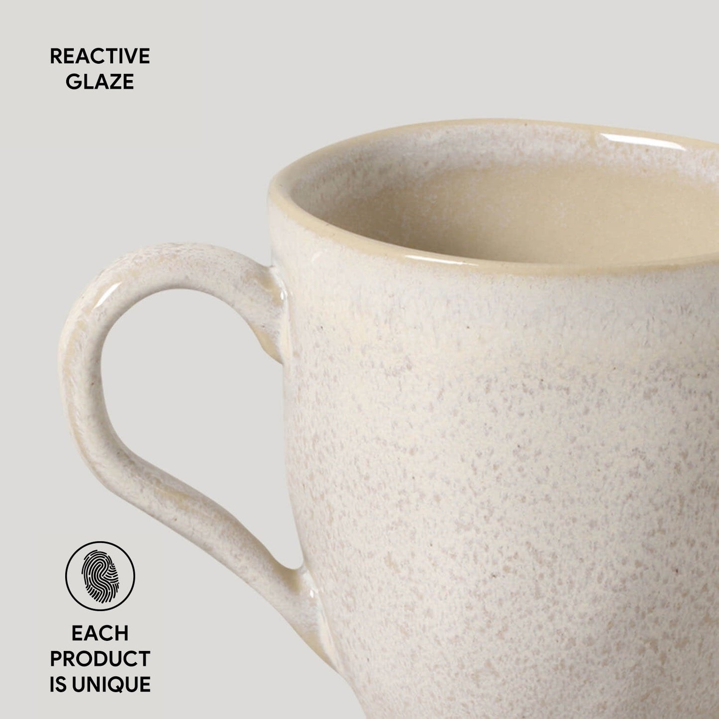 Porto Brasil LATTE ORGANIC MUG dia. 9.23 oz.  SKU: '11314108501