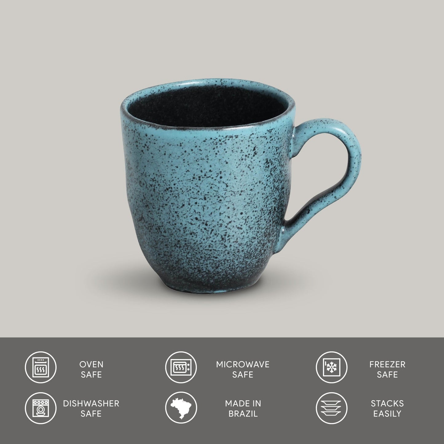 Porto Brasil NIGHT SKY ORGANIC MUG dia. 9.23 oz.  SKU: '1131481301