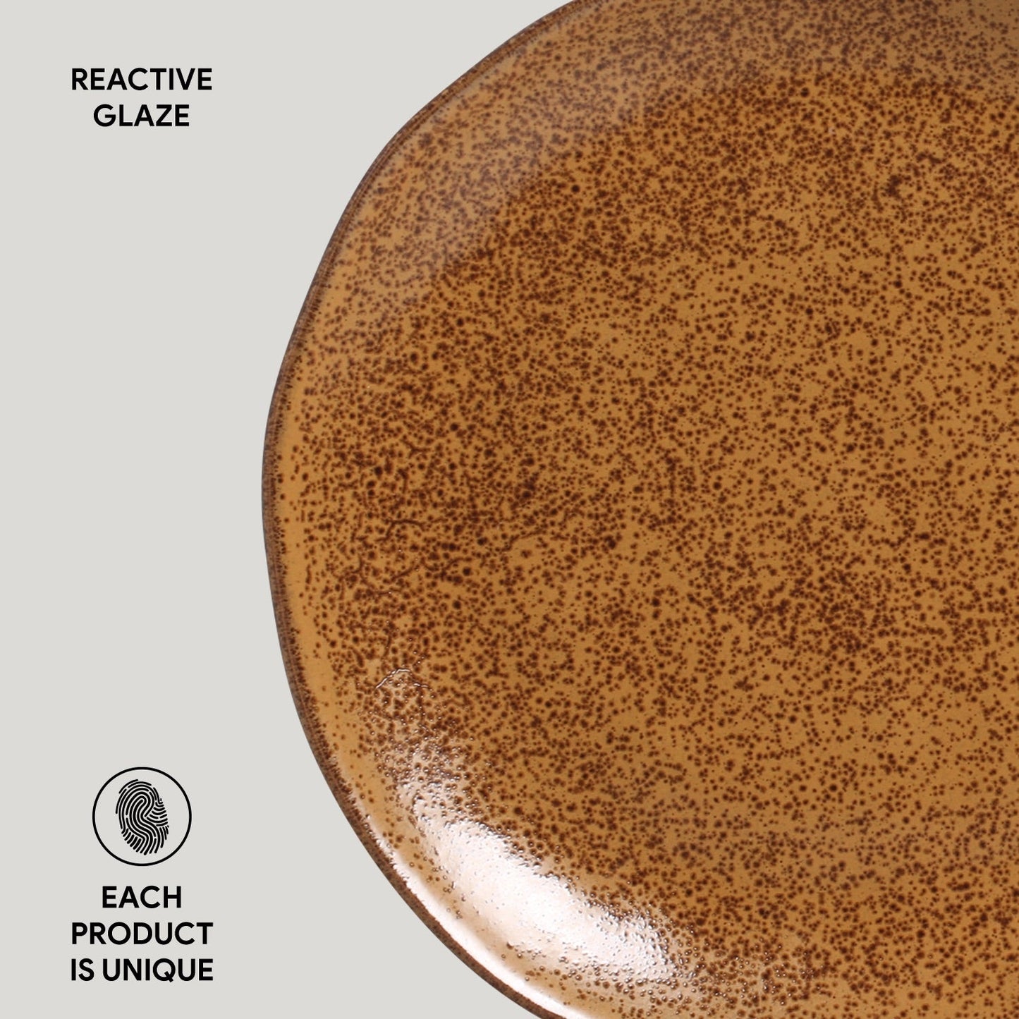 Porto Brasil DIJON DINNER PLATE ORGANIC STONEWARE dia. 10.43"  SKU: '1214105801