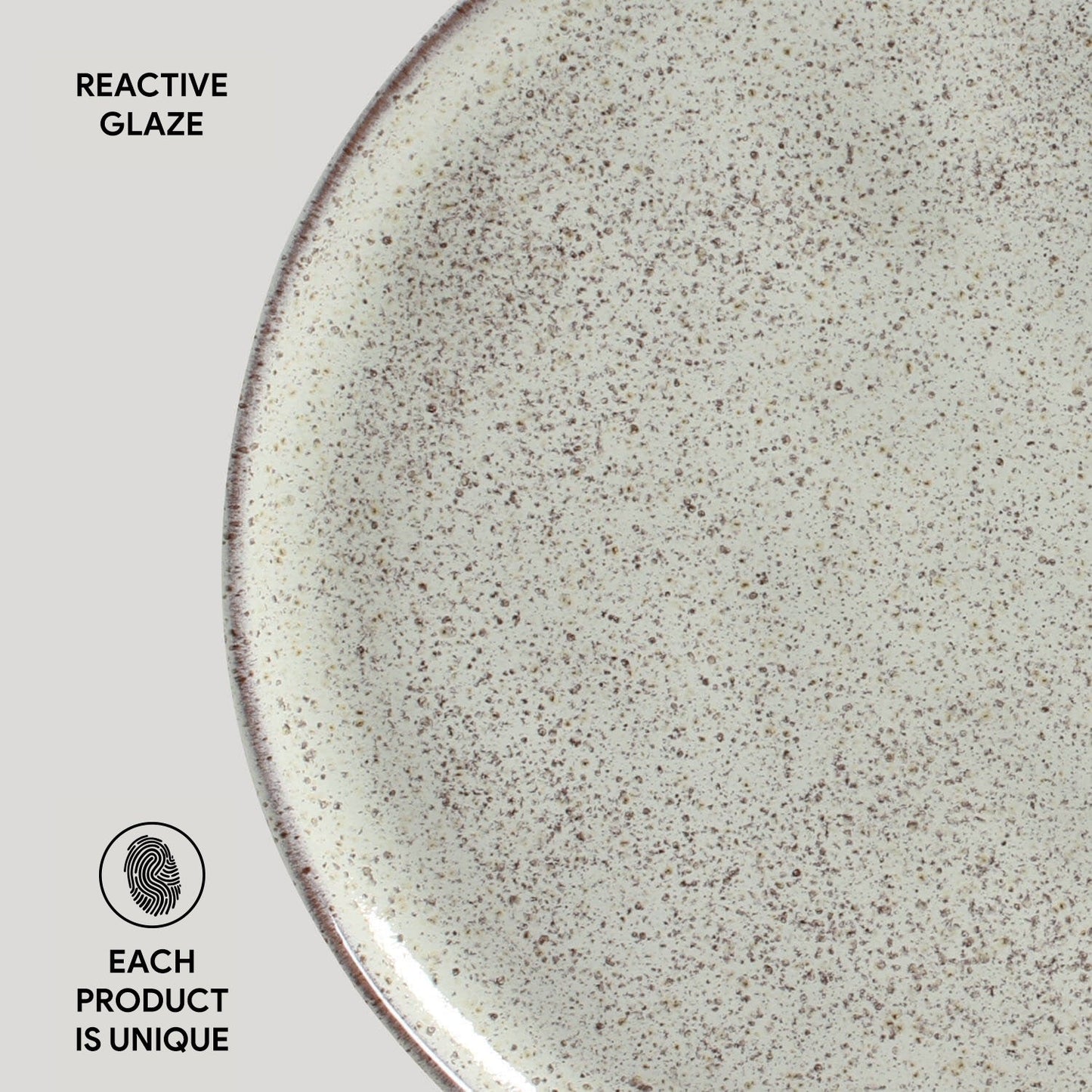 Porto Brasil PISTACHE DINNER PLATE BIO STONEWARE dia. 11.42"  SKU: '1231108802