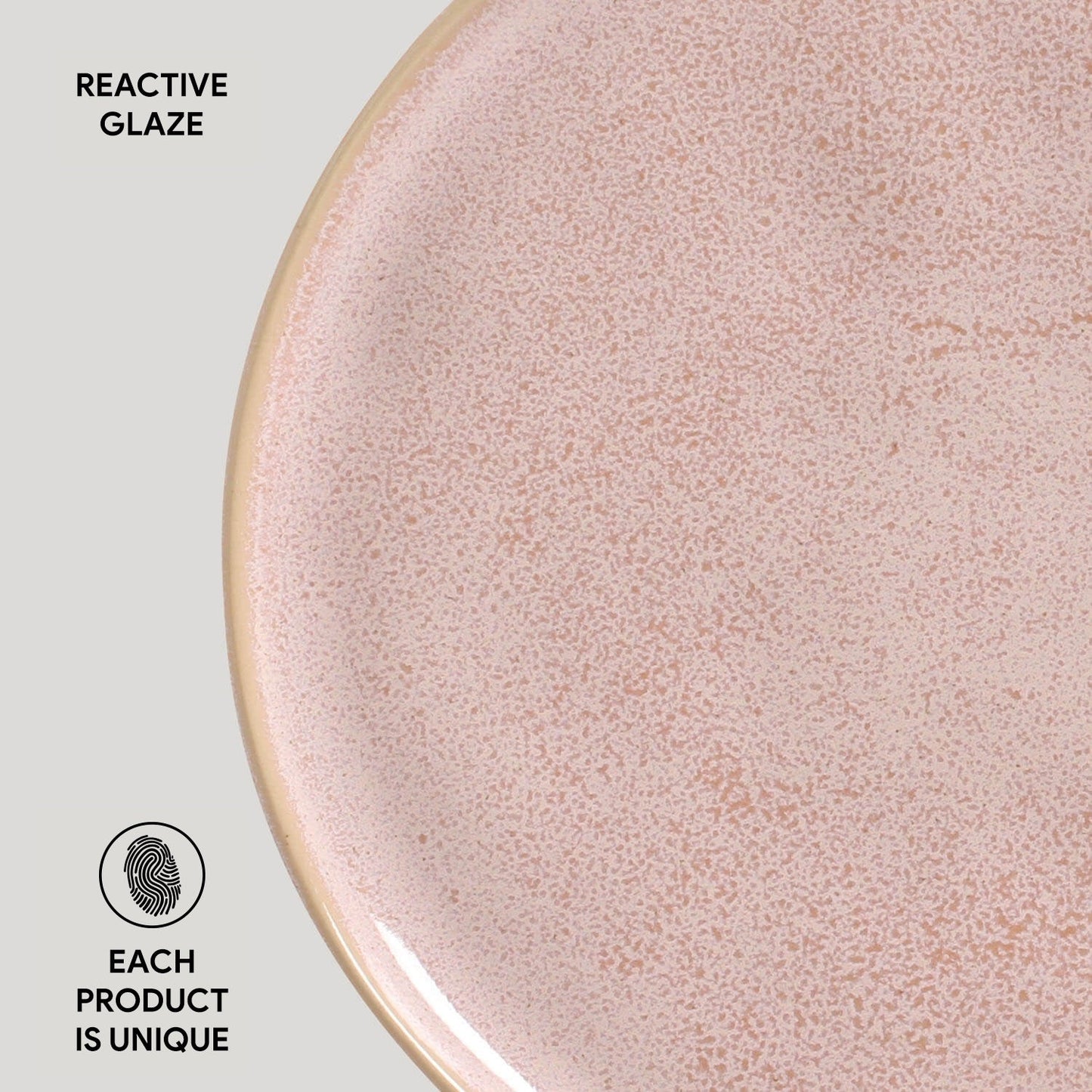 Porto Brasil LITCHI DINNER PLATE BIO STONEWARE dia. 10.83"  SKU: '1231109201