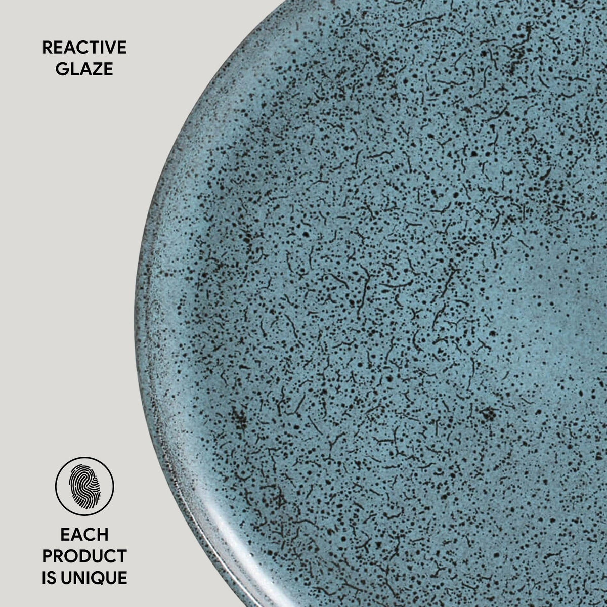 Porto Brasil NIGHT SKY DINNER PLATE BIO STONEWARE dia. 11.42" SKU: '123177202