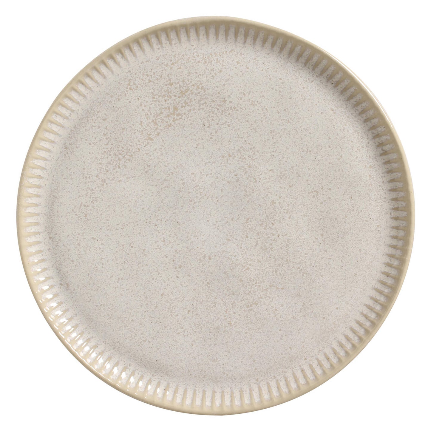 Porto Brasil LATTE LINHAS DINNER PLATE STONEWARE dia. 10.83" SKU: '1261108501