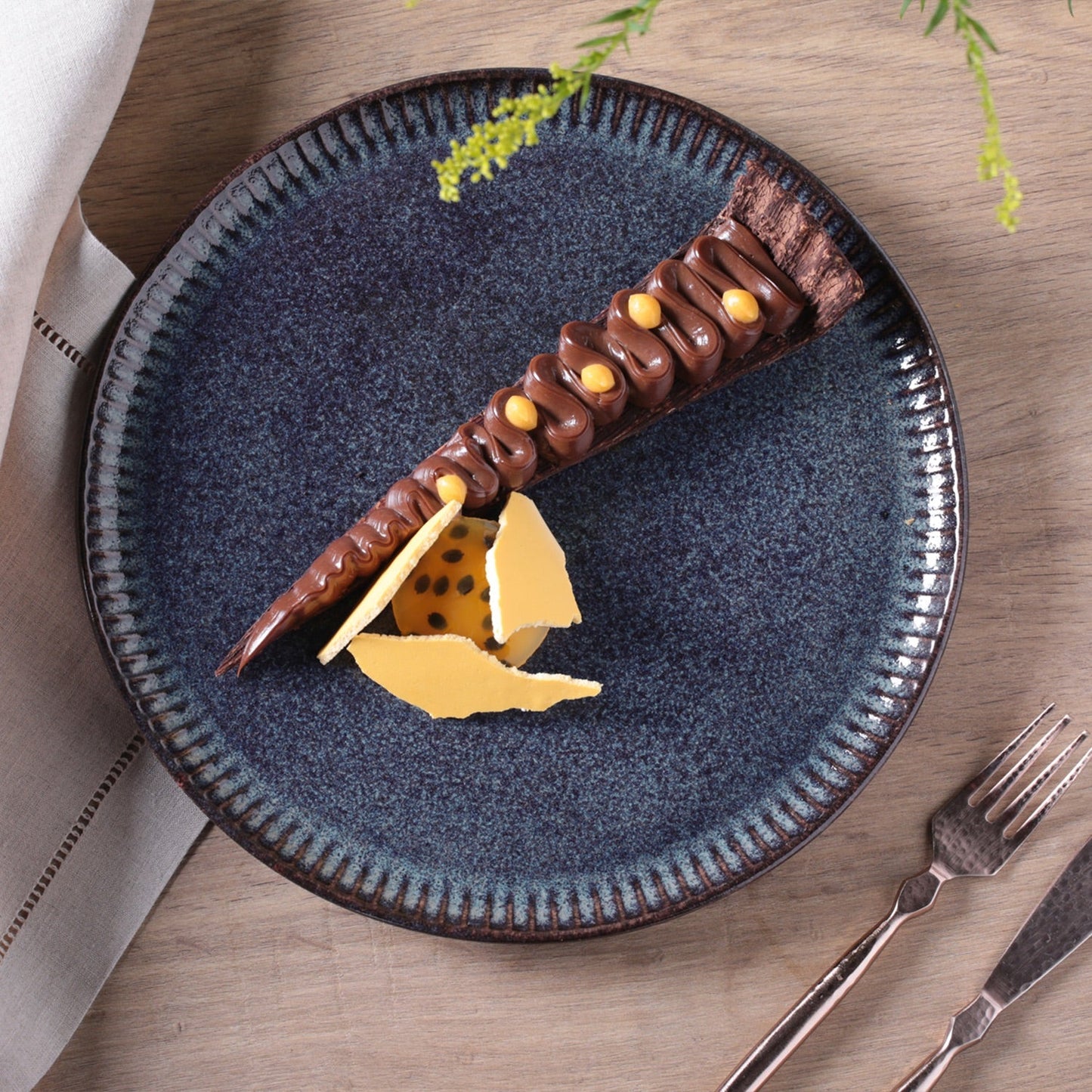 Porto Brasil TITANIUM LINHAS DINNER PLATE STONEWARE dia. 10.83" SKU: '1261109401