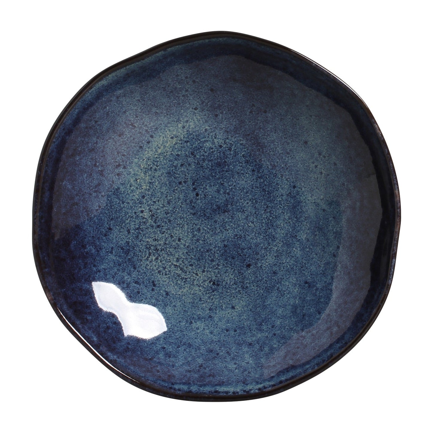 Porto Brasil DENIM SOUP PLATE ORGANIC STONEWARE dia. 8.35" SKU: '1314113001