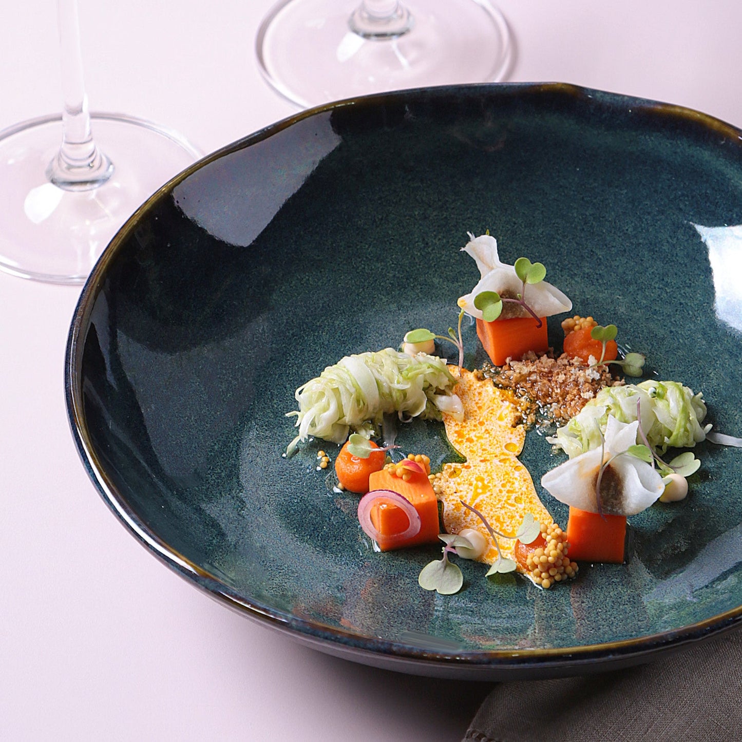 Porto Brasil OCEANO SOUP PLATE BIO STONEWARE dia. 8.86" SKU: '1331106701