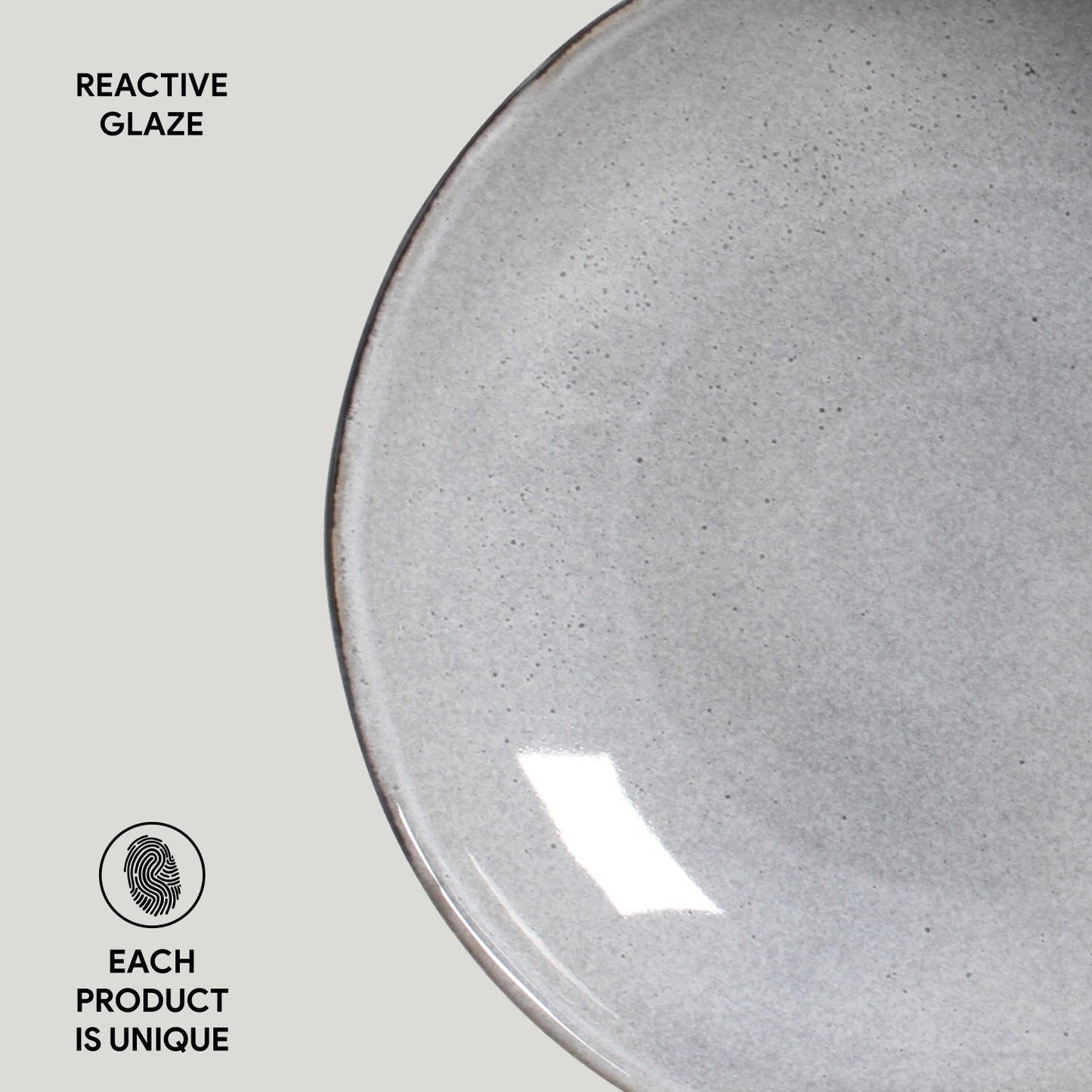 Porto Brasil DUST SOUP PLATE BIO STONEWARE dia. 8.86" SKU: '1331115801