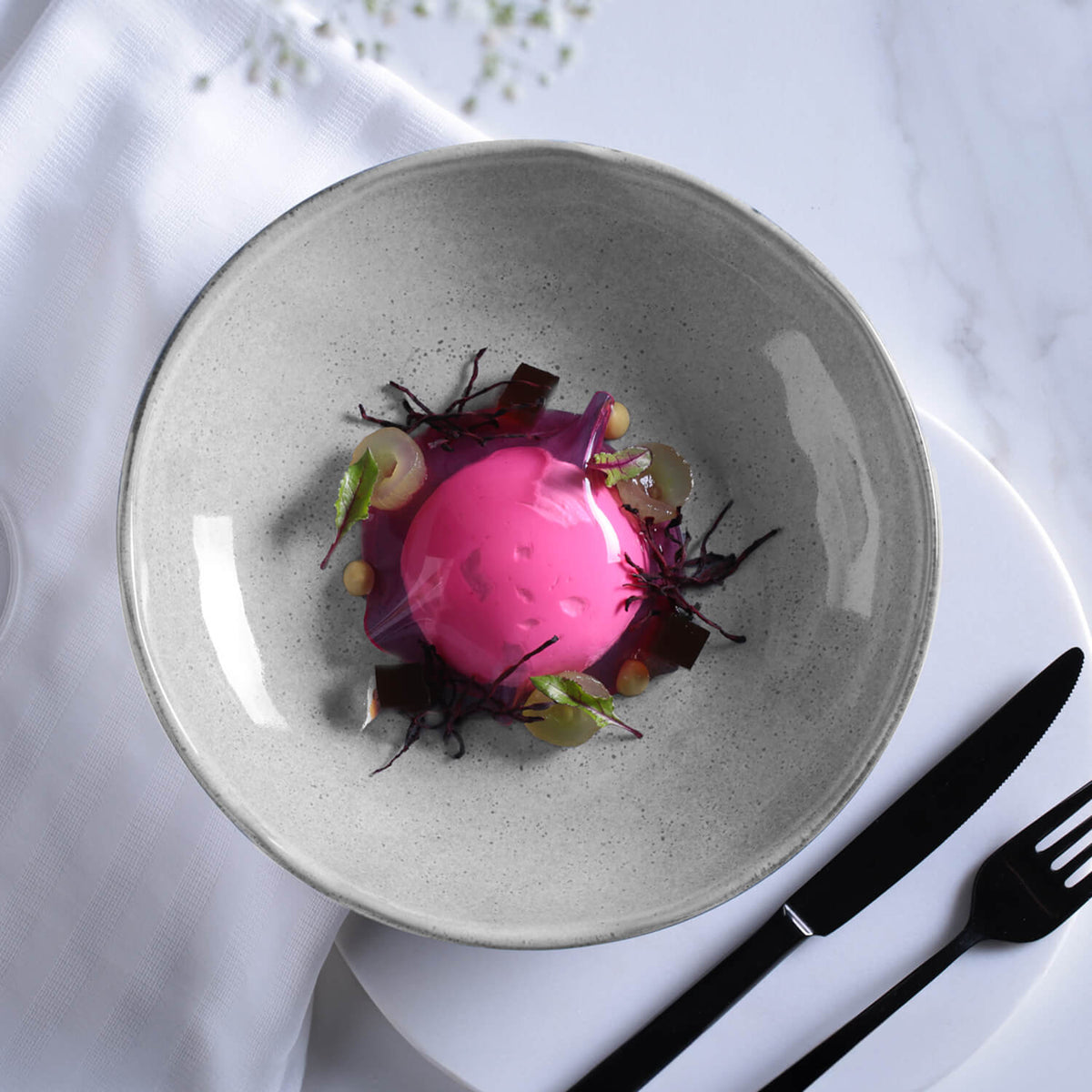 Porto Brasil DUST SOUP PLATE BIO STONEWARE dia. 9.84" SKU: '1331115802