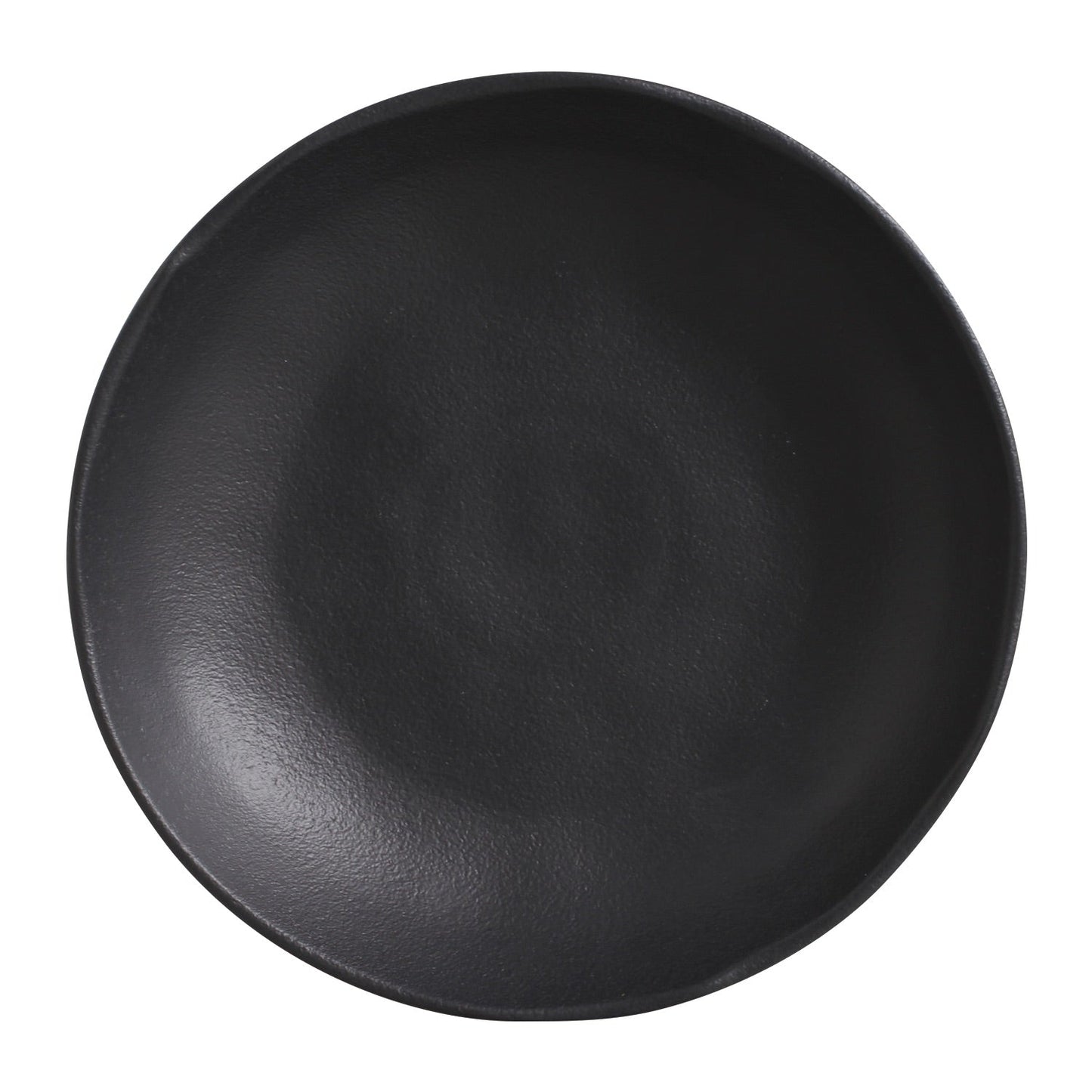 Porto Brasil MATTE BLACK SOUP PLATE BIO STONEWARE dia. 9.84" SKU: '133173902