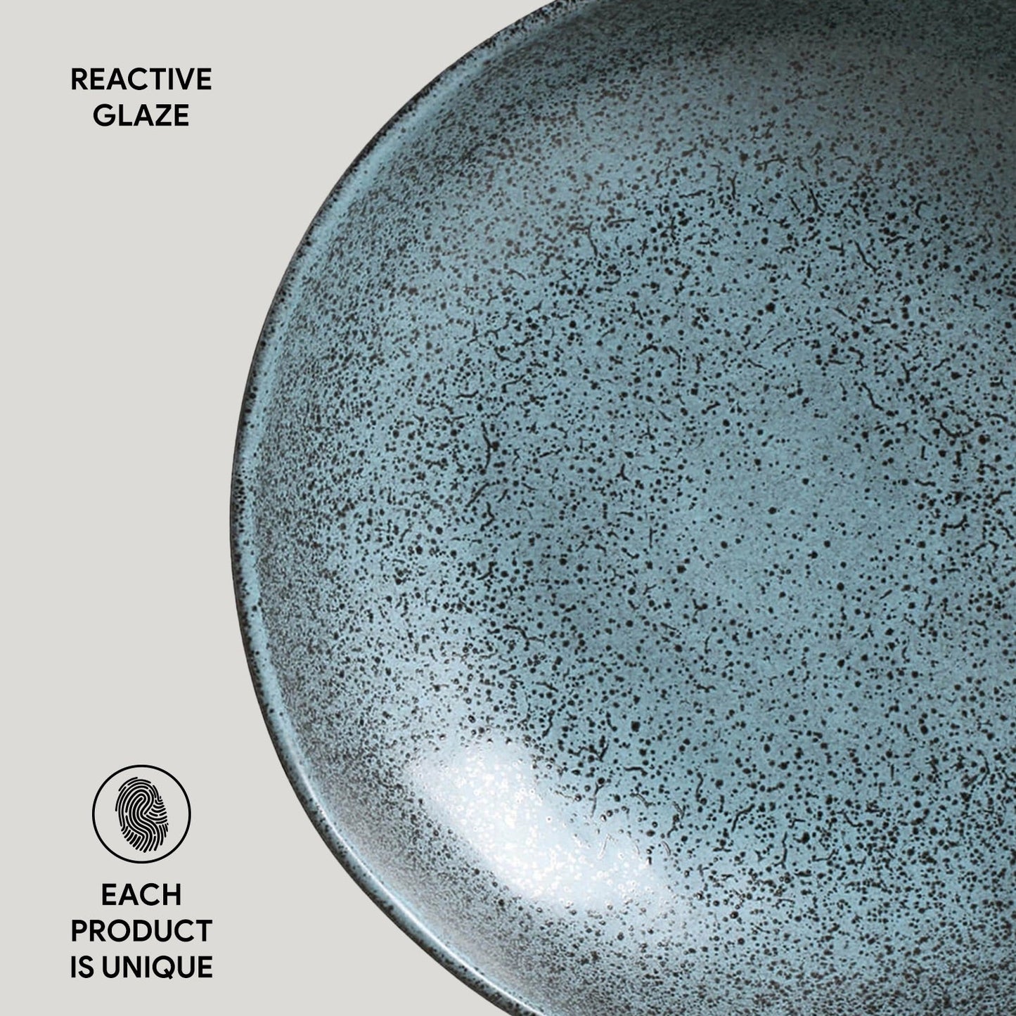 Porto Brasil NIGHT SKY SOUP PLATE BIO STONEWARE dia. 9.84" SKU: '133177202
