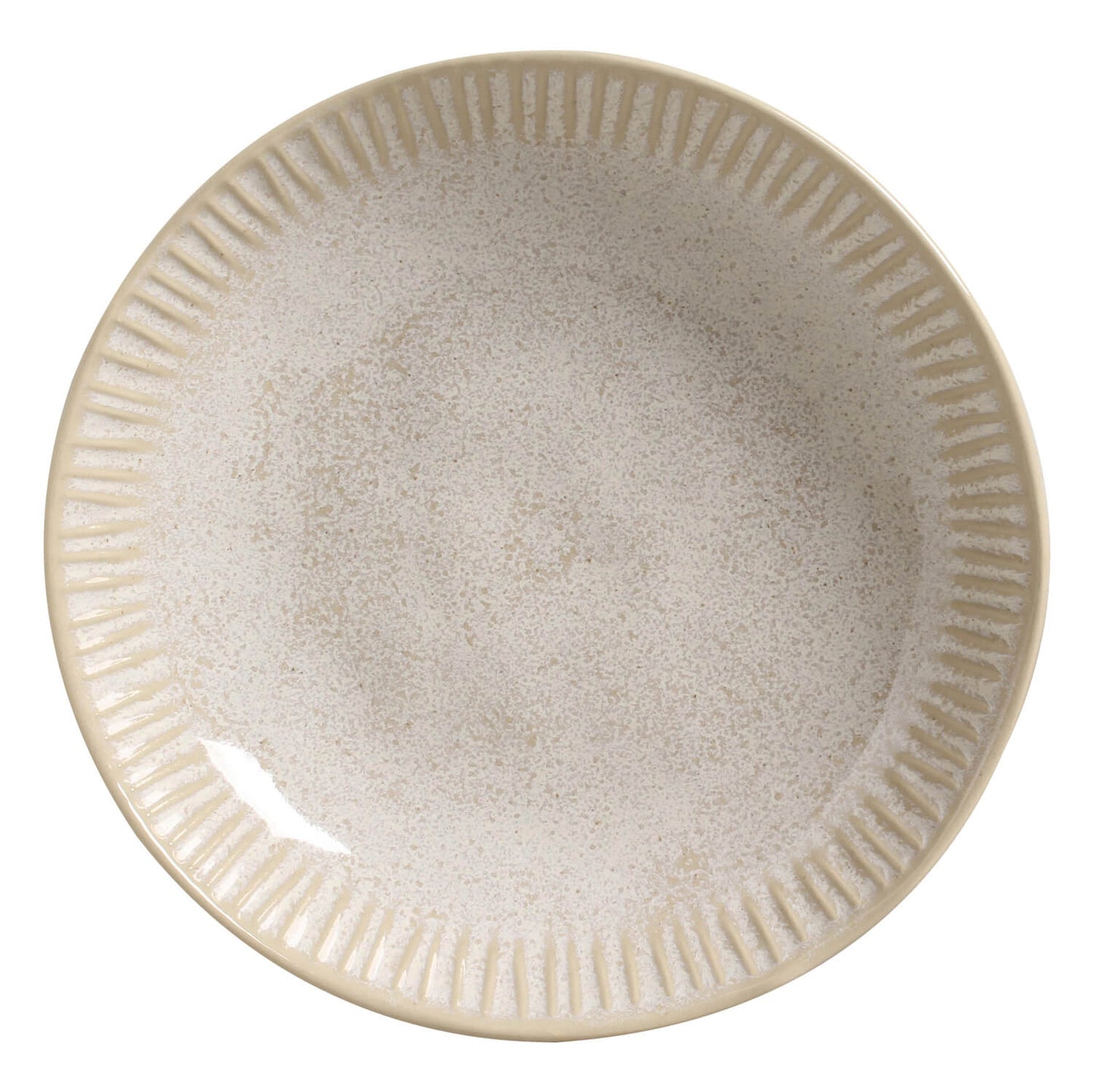 Porto Brasil LATTE LINHAS SOUP PLATE STONEWARE dia. 8.86" SKU: '1361108501