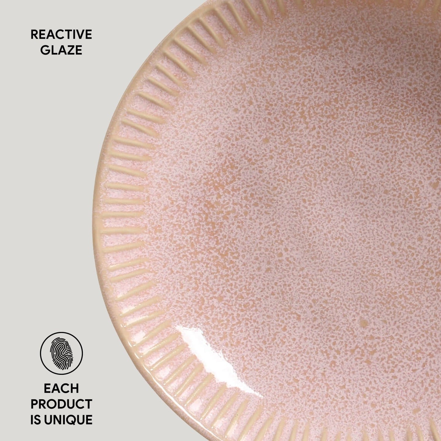 Porto Brasil LITCHI LINHAS SOUP PLATE STONEWARE dia. 8.86" SKU: '1361109201