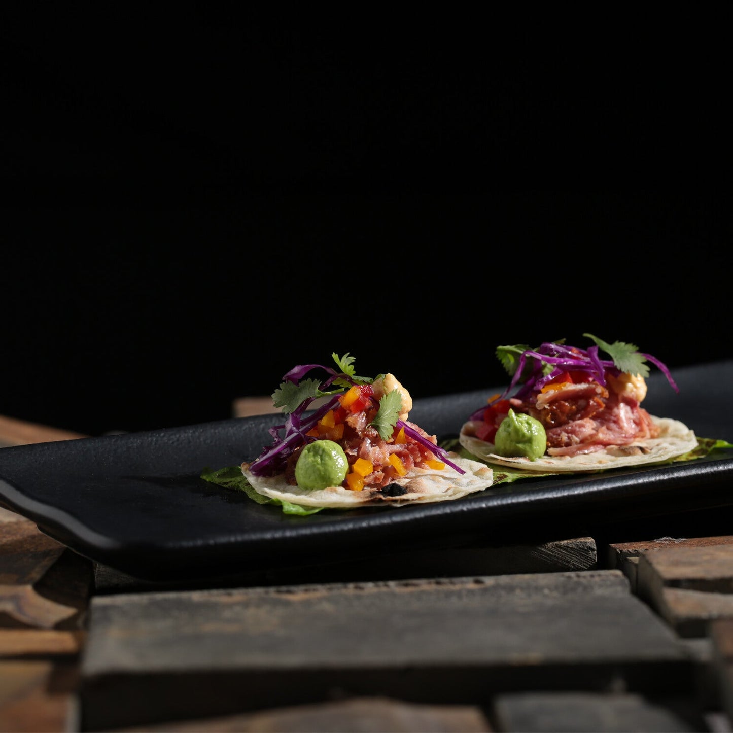 Porto Brasil MATTE BLACK RECTANGULAR PR MEDIUM ORGANIC STONEWARE dia. 12.99x5.12" SKU: '1401473901