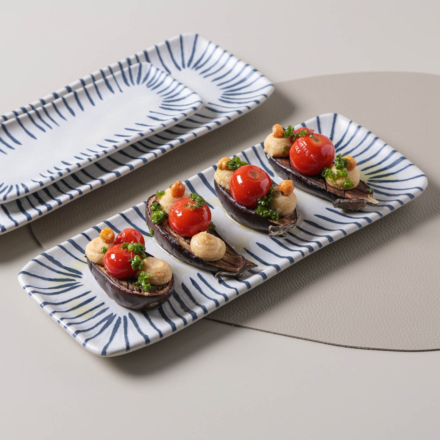 Porto Brasil ELEMENTO RECTANGULAR PR MEDIUM ORGANIC STONEWARE dia. 12.99x5.12" SKU: '1401493101