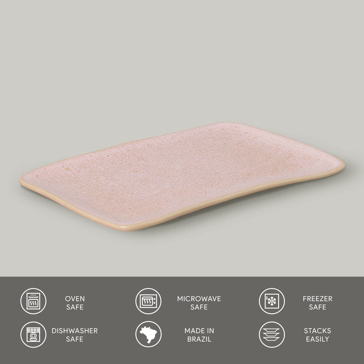 Porto Brasil LITCHI RECTANGULAR PR MEDIUM JUTA dia. 10.63x6.3" SKU: '14064109201