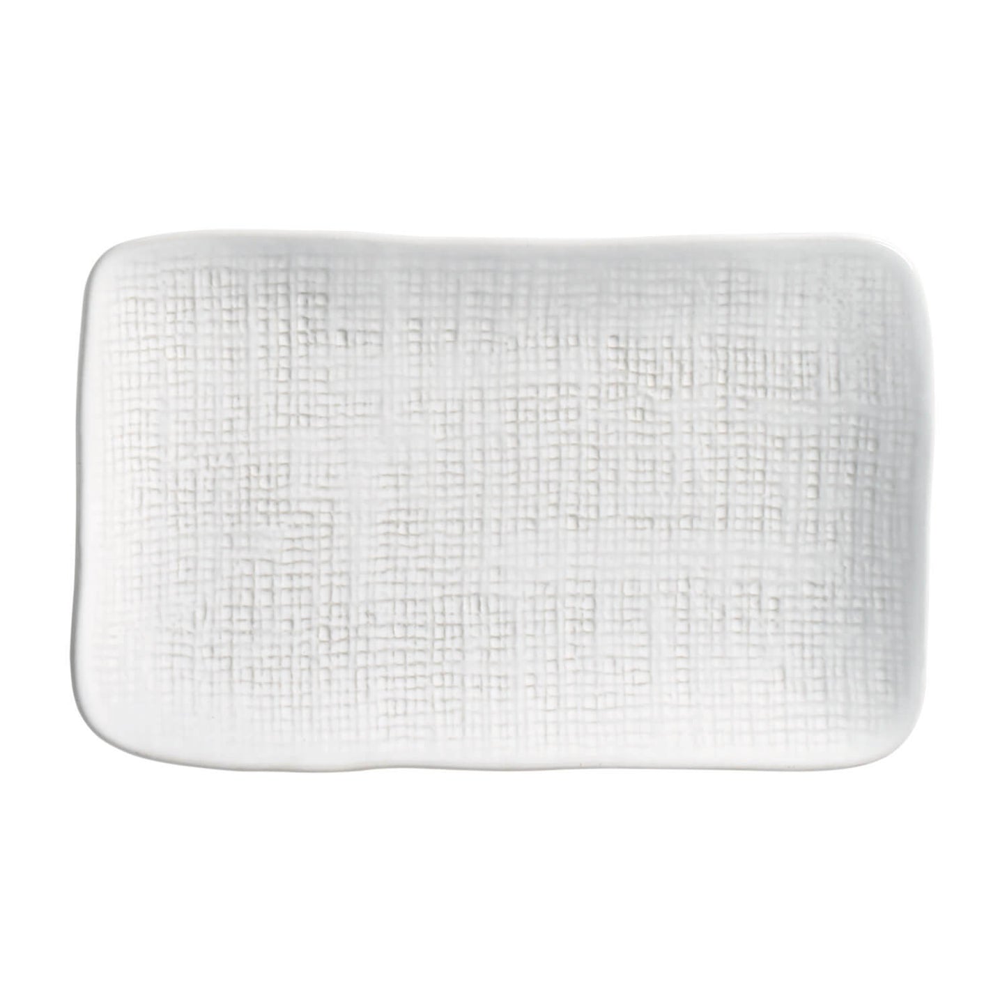 Porto Brasil NEW WHITE RECTANGULAR PR MEDIUM JUTA dia. 10.63x6.3" SKU: '14064119801
