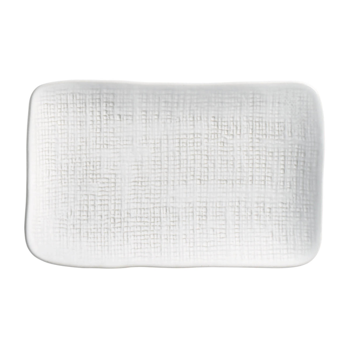 Porto Brasil NEW WHITE RECTANGULAR PR MEDIUM JUTA dia. 10.63x6.3" SKU: '14064119801