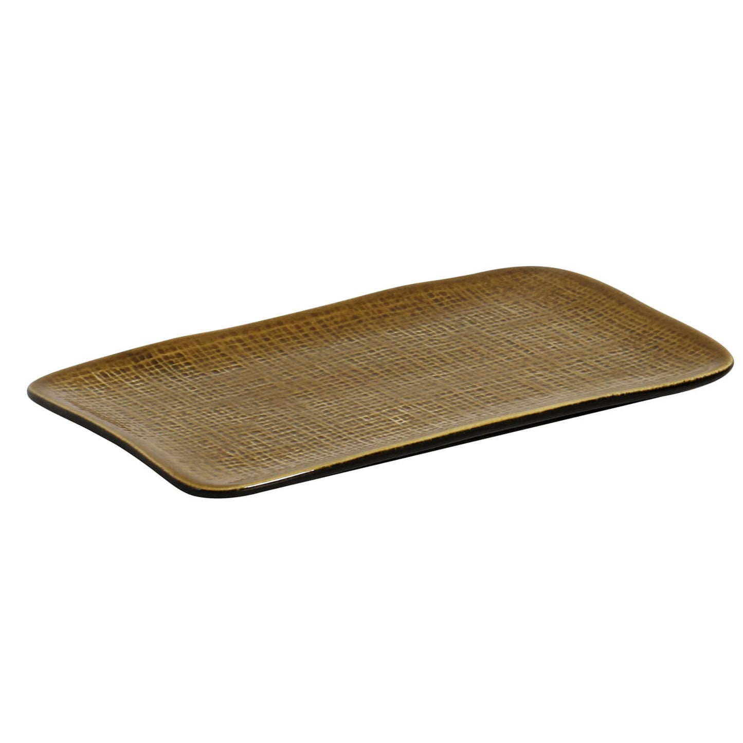 Porto Brasil AMBER RECTANGULAR PR MEDIUM JUTA dia. 10.63x6.3" SKU: '1406477101