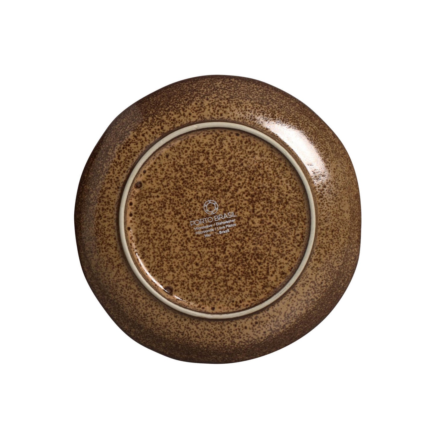 Porto Brasil DIJON DESSERT PLATE ORGANIC STONEWARE dia. 7.68" SKU: '1414105801