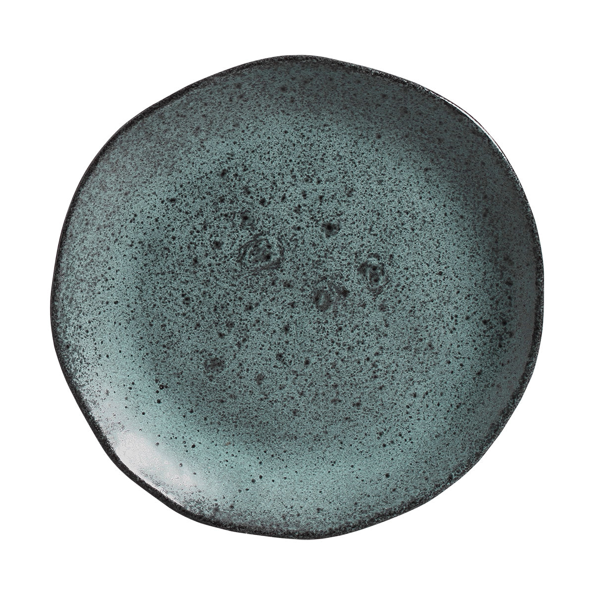 Porto Brasil NIGHT SKY DESSERT PLATE ORGANIC STONEWARE dia. 7.68" SKU: '141481301