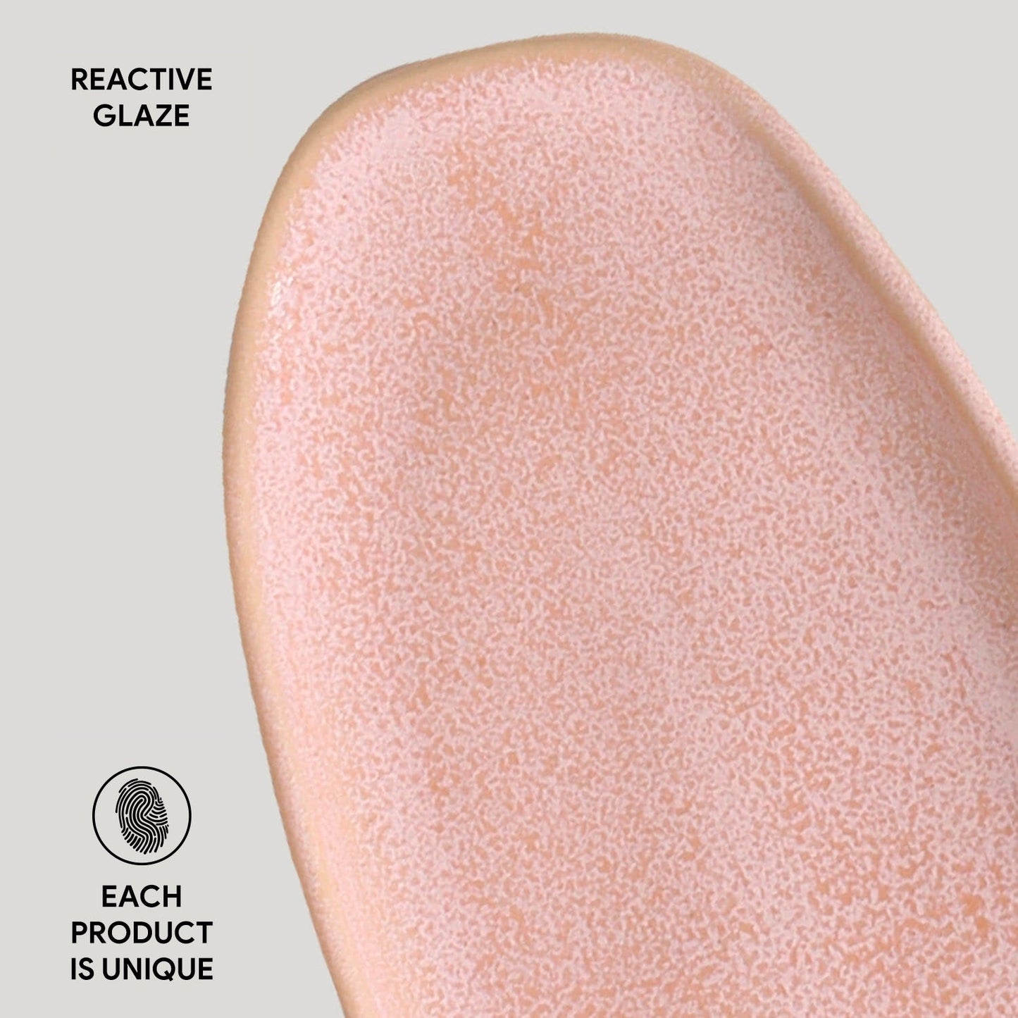 Porto Brasil LITCHI SHALLOW OVAL PR LARGE ORGANIC STONEWARE dia. 14.17x5.12" SKU: '14214109201