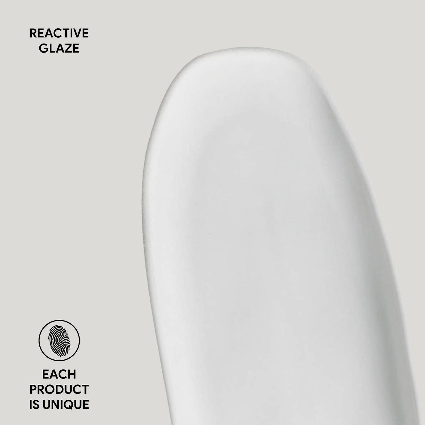 Porto Brasil NEW WHITE SHALLOW OVAL PR LARGE ORGANIC STONEWARE dia. 14.17x5.12" SKU: '14214119801