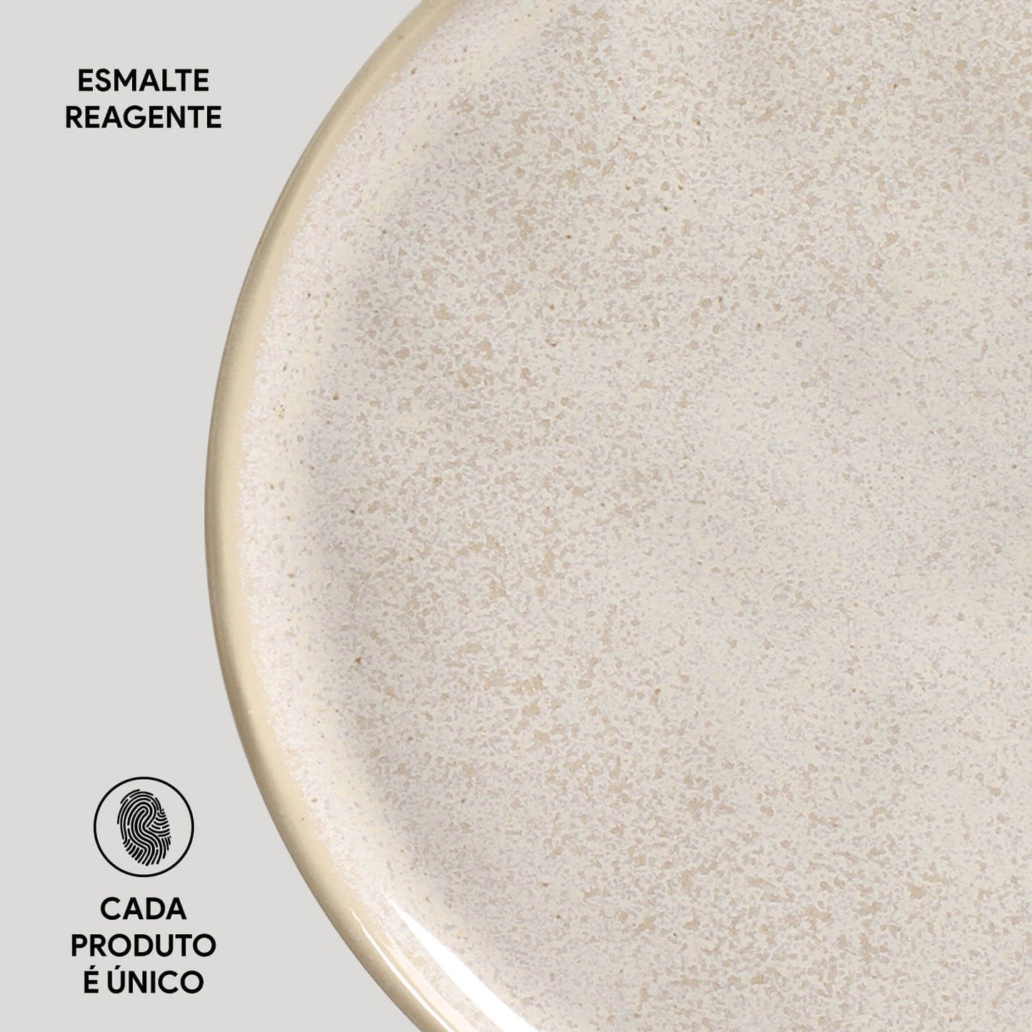 Porto Brasil LATTE DESSERT PLATE BIO STONEWARE dia. 8.46" SKU: '1431108501