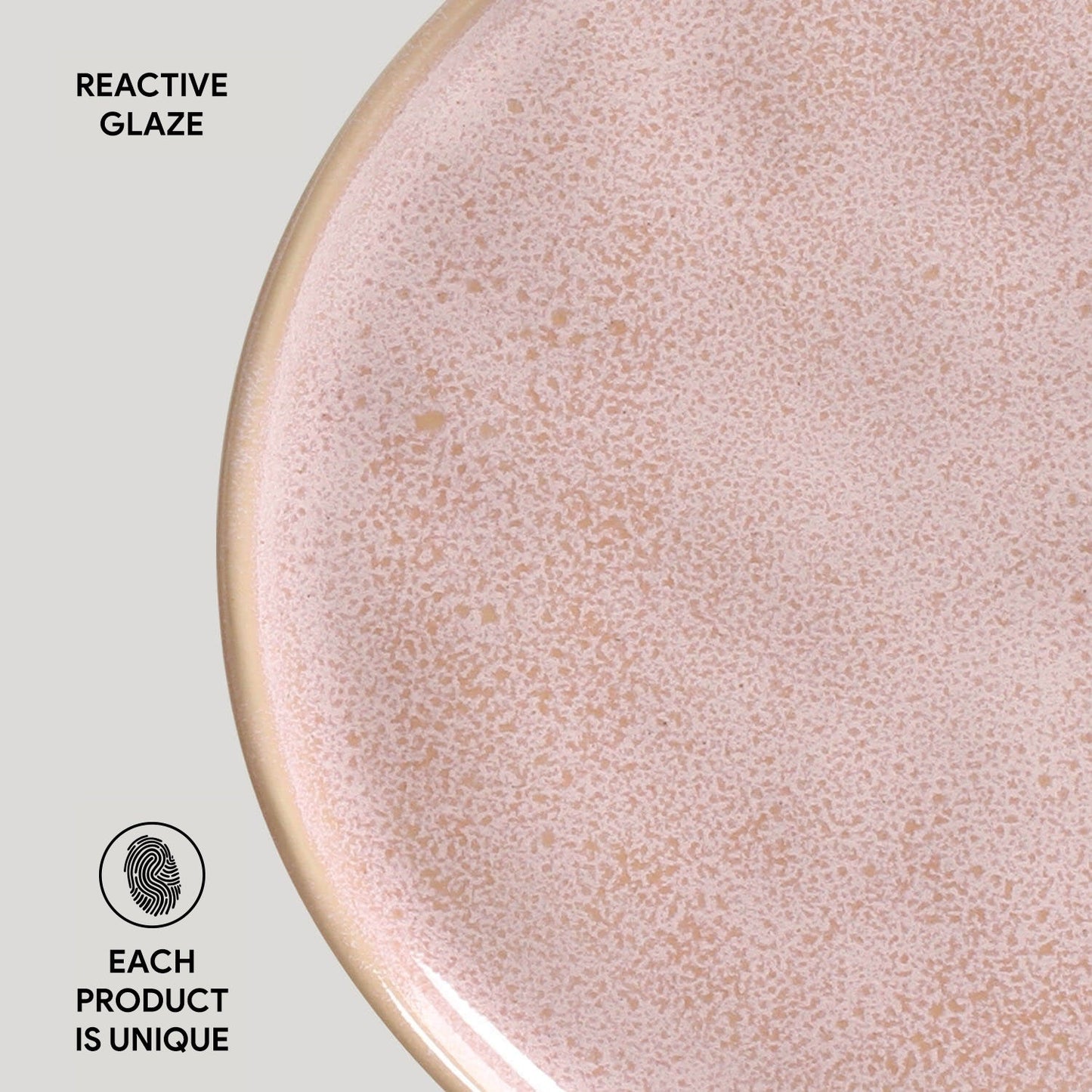 Porto Brasil LITCHI DESSERT PLATE BIO STONEWARE dia. 8.46" SKU: '1431109201