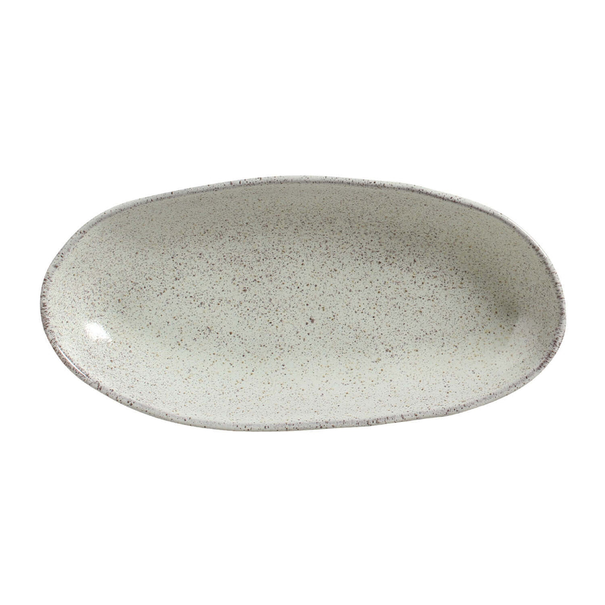 Porto Brasil PISTACHE DEEP OVAL PR LARGE ORGANIC STONEWARE dia. 12.6x6.3" SKU: '14414108801