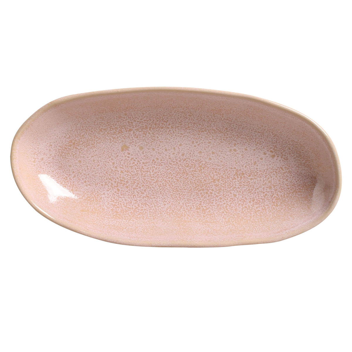 Porto Brasil LITCHI DEEP OVAL PR LARGE ORGANIC STONEWARE dia. 12.6x6.3" SKU: '14414109201