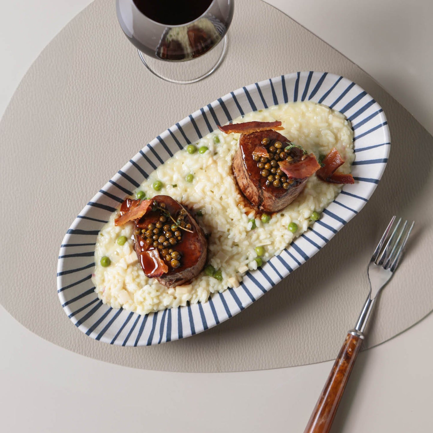 Porto Brasil ELEMENTO DEEP OVAL PR LARGE ORGANIC STONEWARE dia. 12.6x6.3" SKU: '1441493101