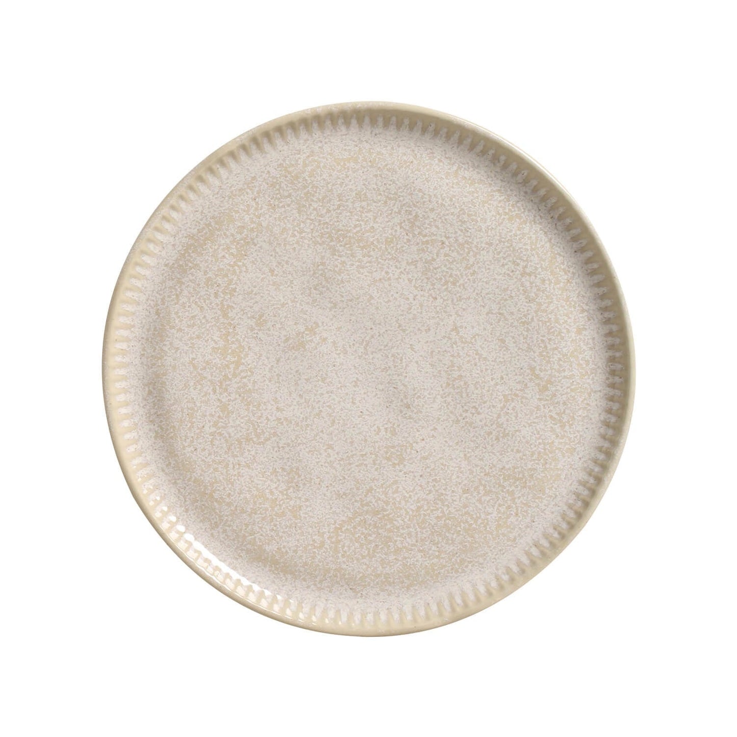 Porto Brasil LATTE LINHAS DESSERT PLATE STONEWARE dia. 8.46" SKU: '1461108501