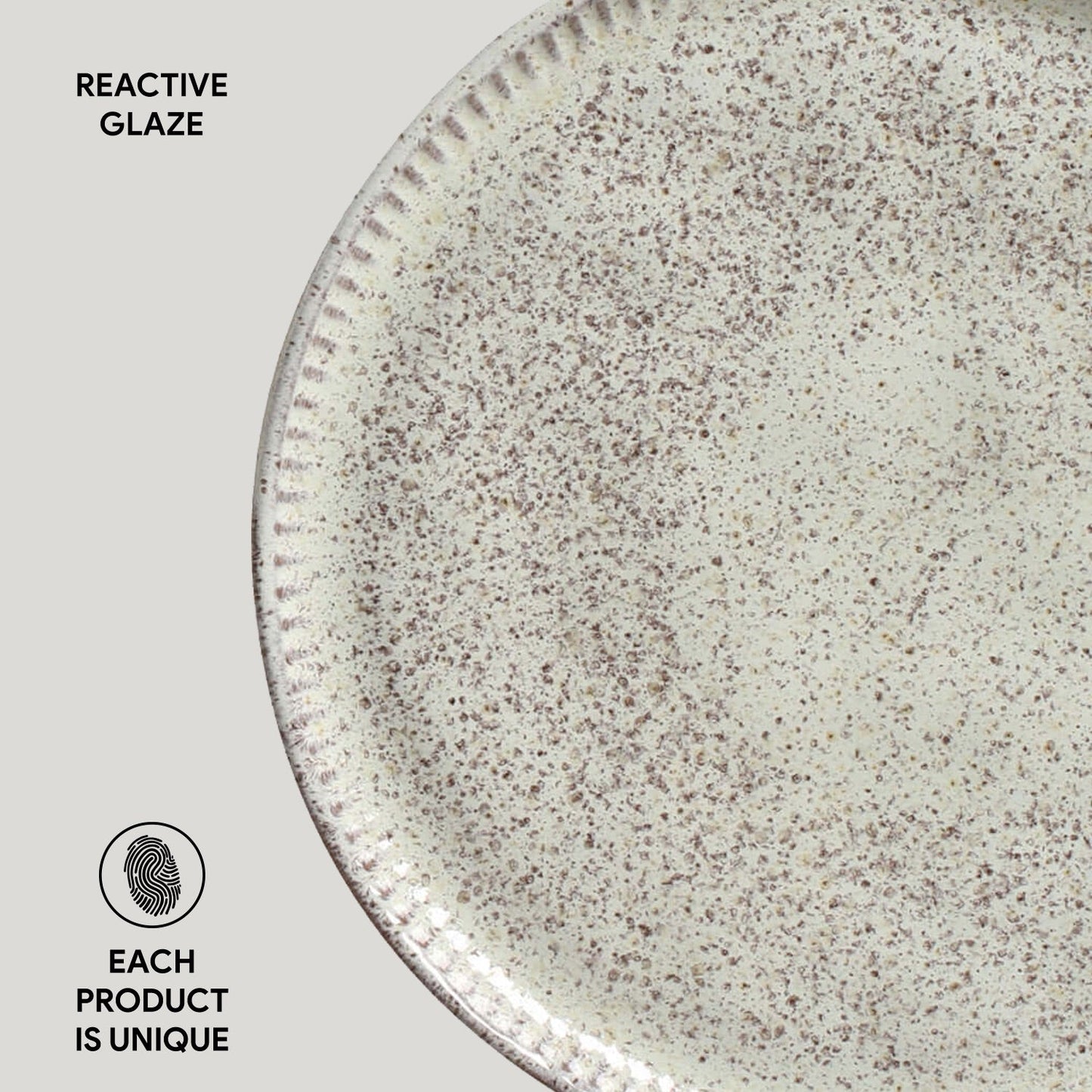 Porto Brasil PISTACHE LINHAS DESSERT PLATE STONEWARE dia. 8.46" SKU: '1461108801