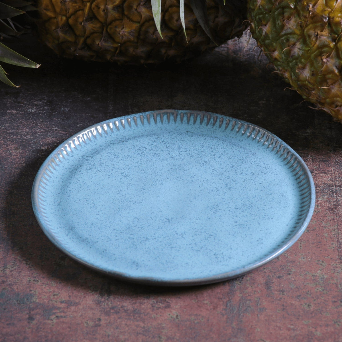 Porto Brasil BREEZE LINHAS DESSERT PLATE STONEWARE dia. 8.46" SKU: '1461109001