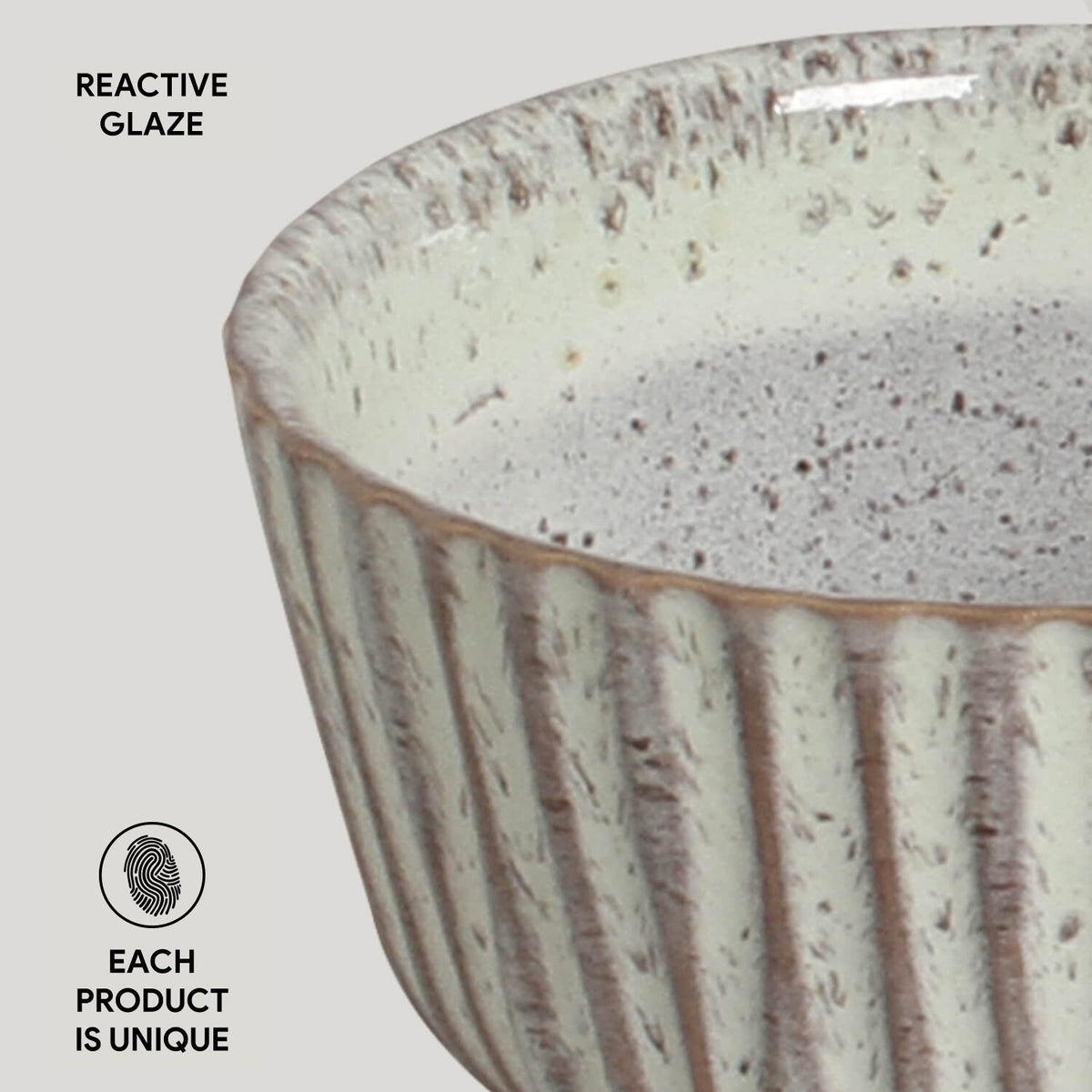 Porto Brasil PISTACHE LINHAS RAMEKIN STONEWARE dia. 3.5x1.97" SKU: '14661108801