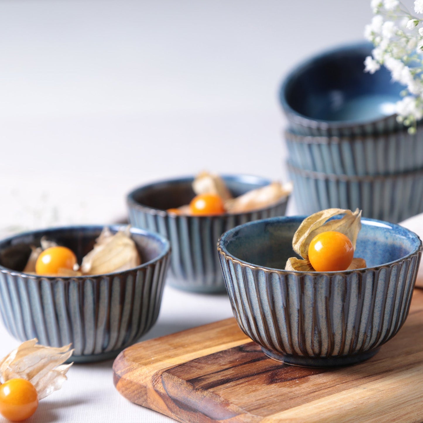 Porto Brasil DENIM LINHAS RAMEKIN STONEWARE dia. 3.5x1.97" SKU: '14661113001