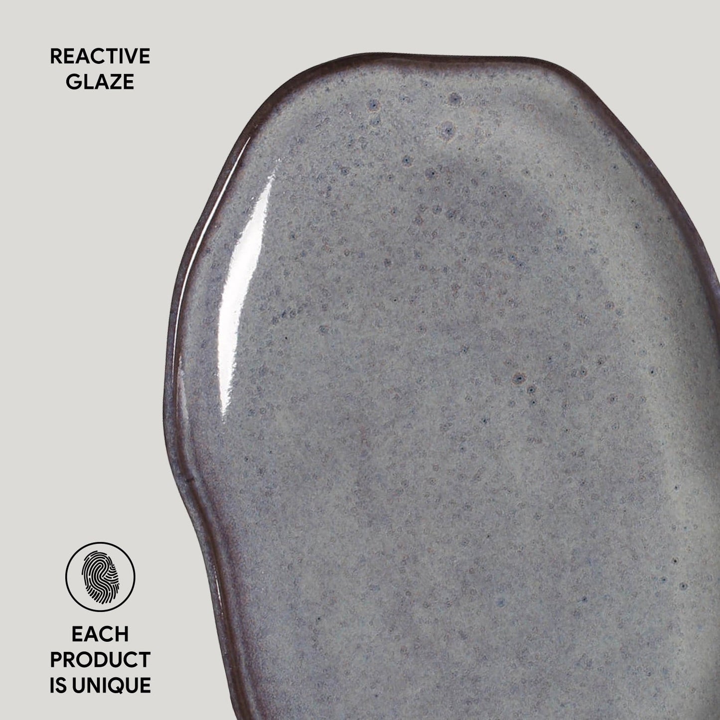 Porto Brasil TOURMALINE SHALLOW OVAL PR MEDIUM BIO STONEWARE dia. 11.81x7.87" SKU: '14831108901