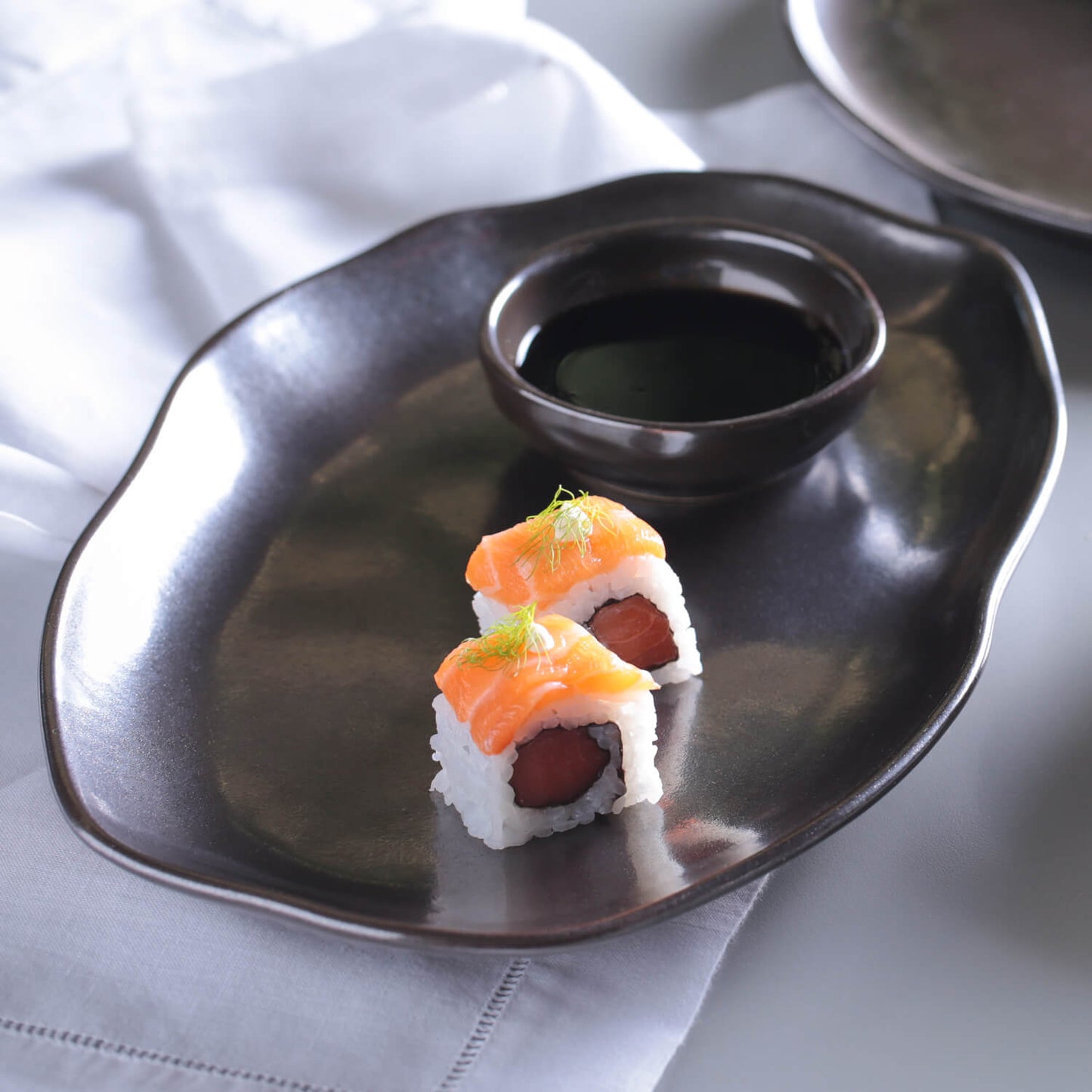 Porto Brasil METALLICA SHALLOW OVAL PR MEDIUM BIO STONEWARE dia. 11.81x7.87" SKU: '14831109301