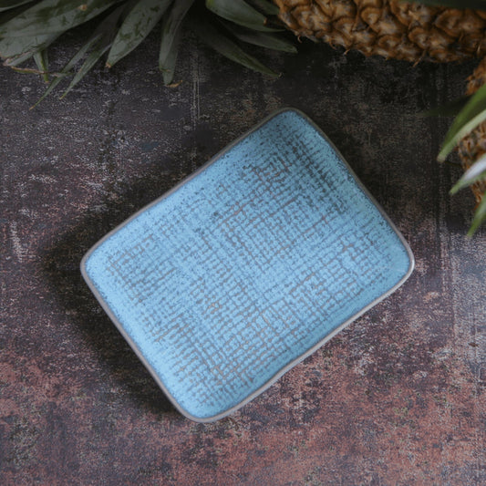 Porto Brasil BREEZE RECTANGULAR PR JUTA STONEWARE dia. 7.08x5.51"  SKU: '15064109001