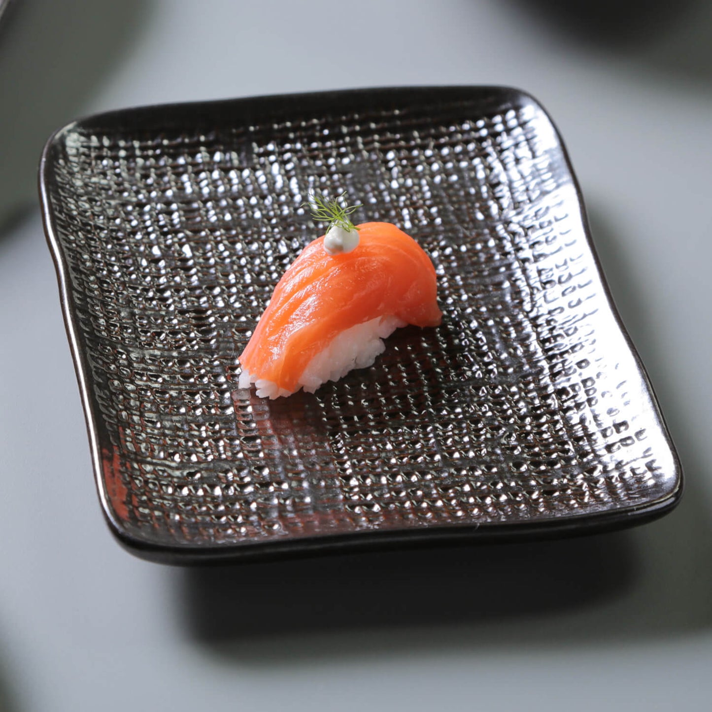 Porto Brasil METALLICA RECTANGULAR PR JUTA STONEWARE dia. 7.08x5.51" SKU: '15064109301