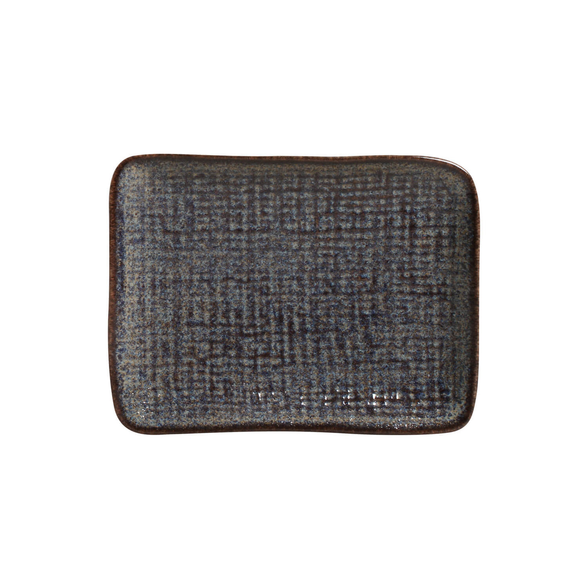Porto Brasil TITANIUM RECTANGULAR PR JUTA STONEWARE dia. 7.08x5.51" SKU: '15064109401