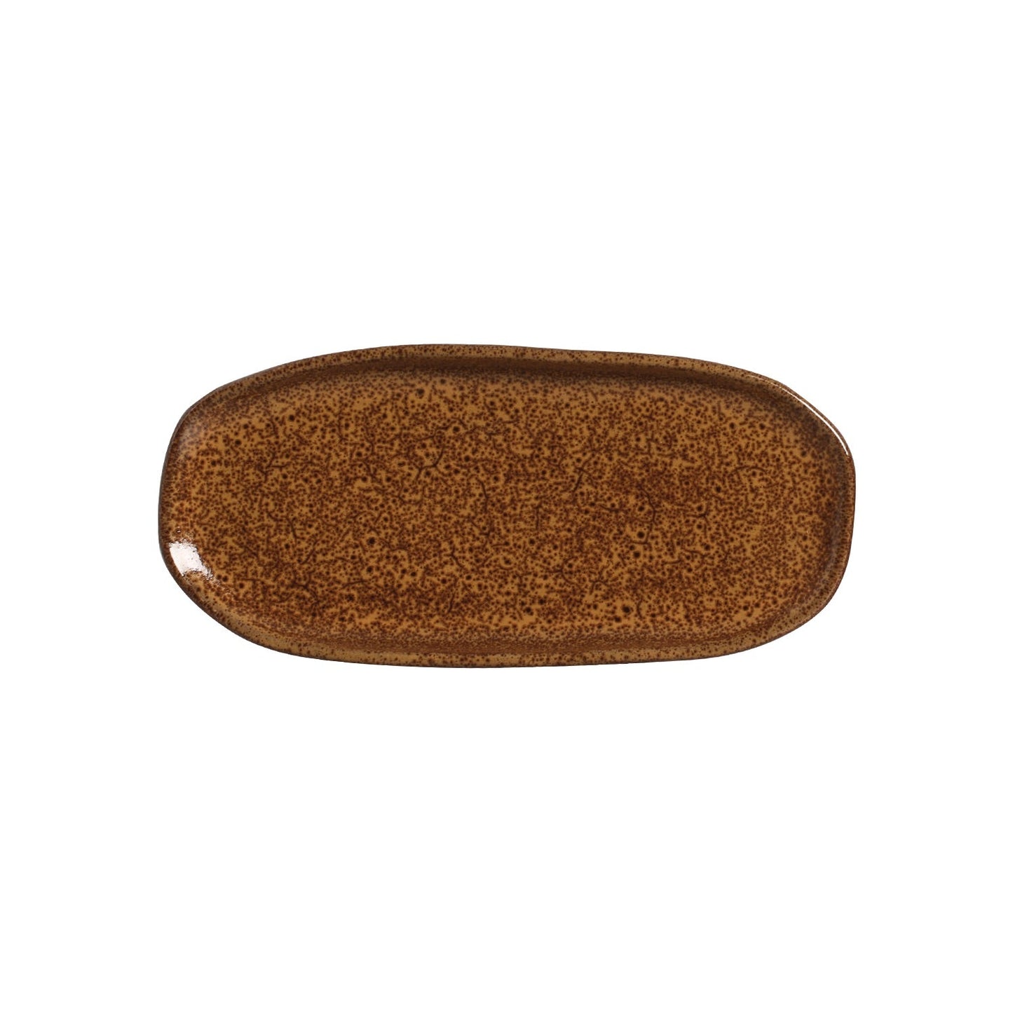 Porto Brasil DIJON SHALLOW OVAL PR ORGANIC STONEWARE dia. 9.06x4.33" SKU: '15114105801