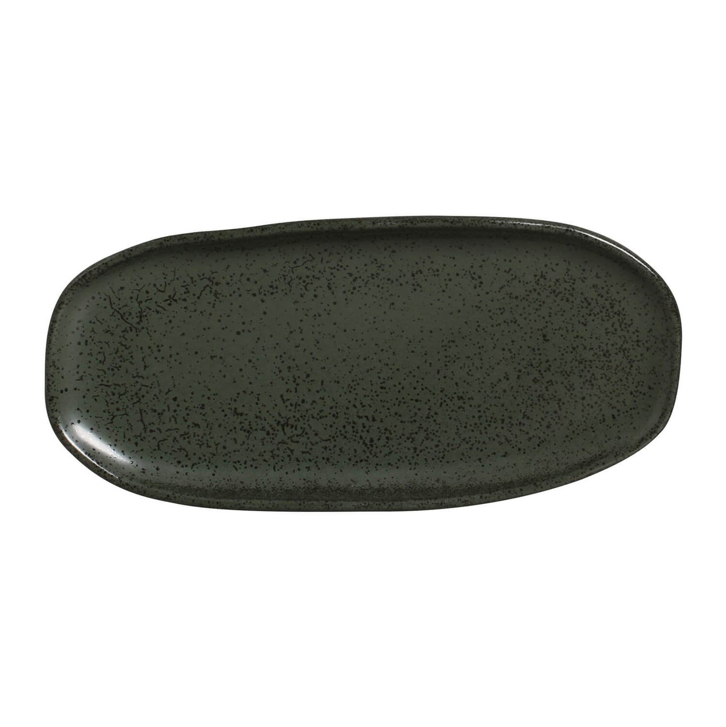 Porto Brasil GREENERY SHALLOW OVAL PR ORGANIC STONEWARE dia. 9.06x4.33" SKU: '15114106501