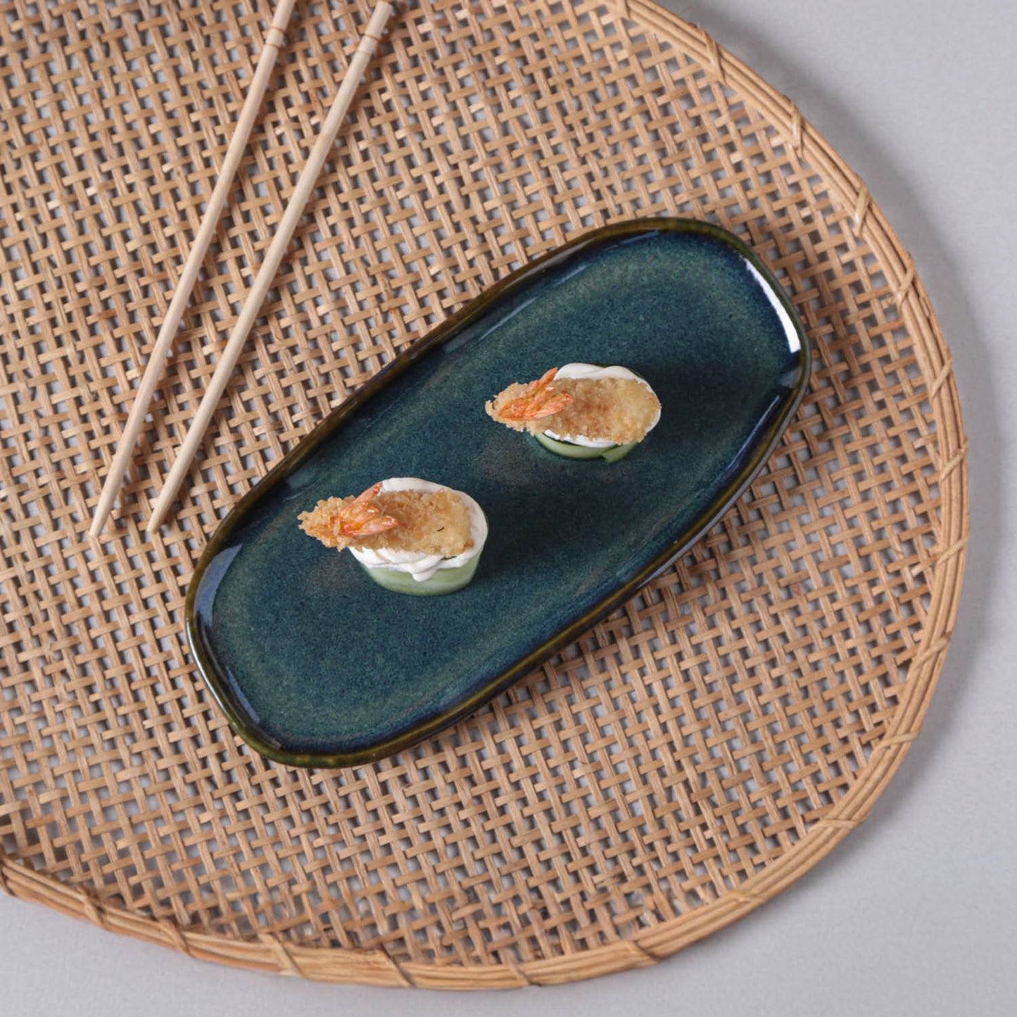 Porto Brasil OCEANO SHALLOW OVAL PR ORGANIC STONEWARE dia. 9.06x4.33" SKU: '15114106701