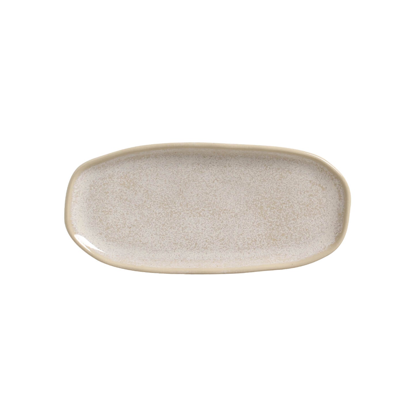Porto Brasil LATTE SHALLOW OVAL PR ORGANIC STONEWARE dia. 9.06x4.33" SKU: '15114108501