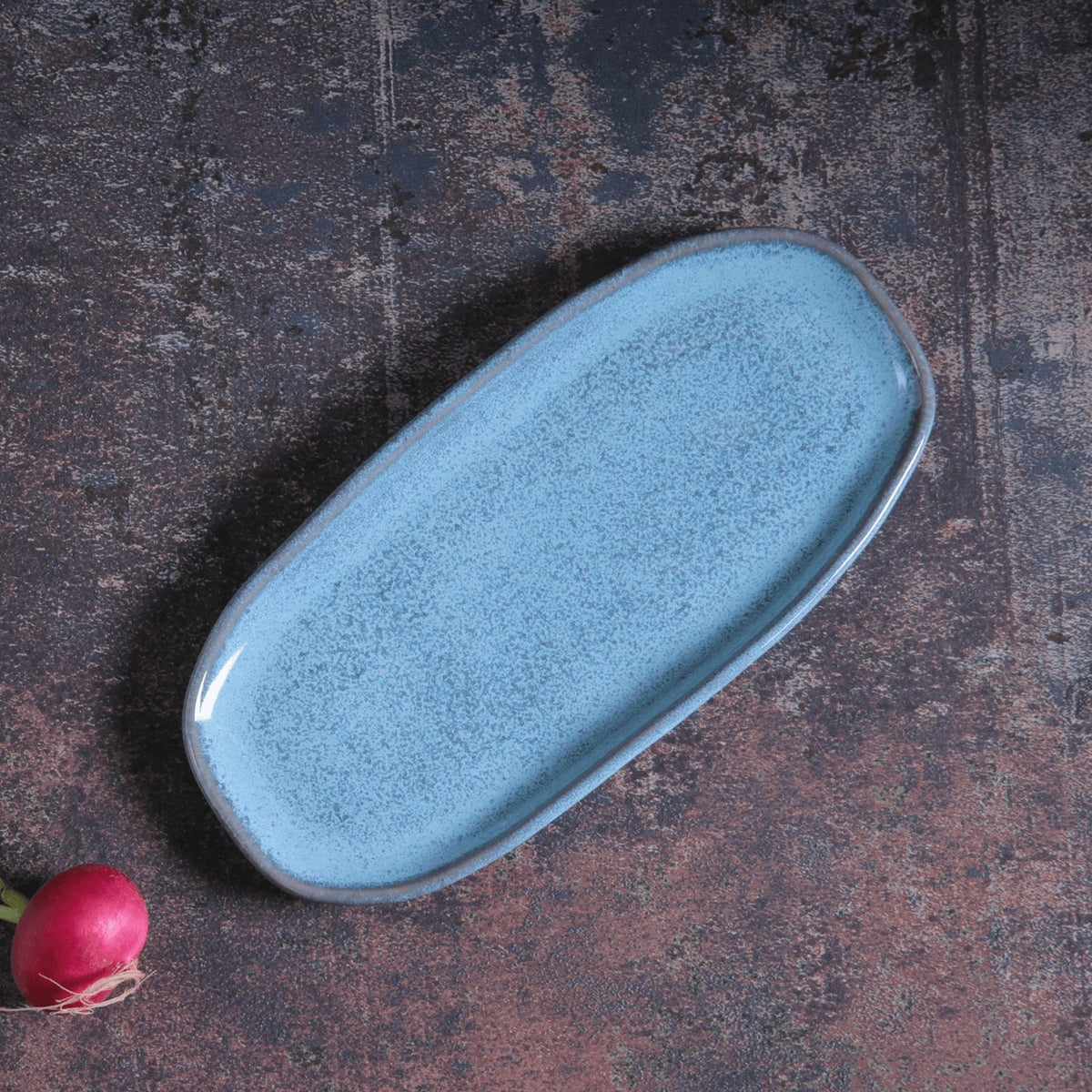 Porto Brasil BREEZE SHALLOW OVAL PR ORGANIC STONEWARE dia. 9.06x4.33" SKU: '15114109001